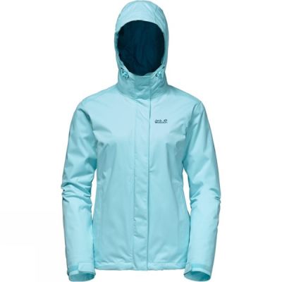 Chaquetas Jack Wolfskin Crush'n Ice 3-in-1 Mujer - Azules Claro - Chile MIH281796